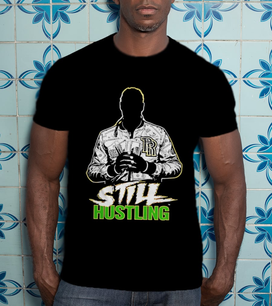 Still Hustling Wrestling LR Jacket T-Shirt