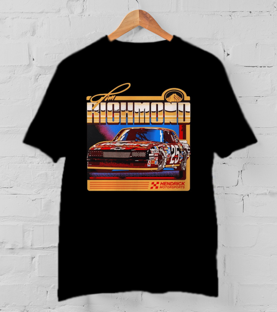 Tim Richmond 25 Chevrolet Hendrick Motorsports Racing NASCAR Folgers T-Shirt