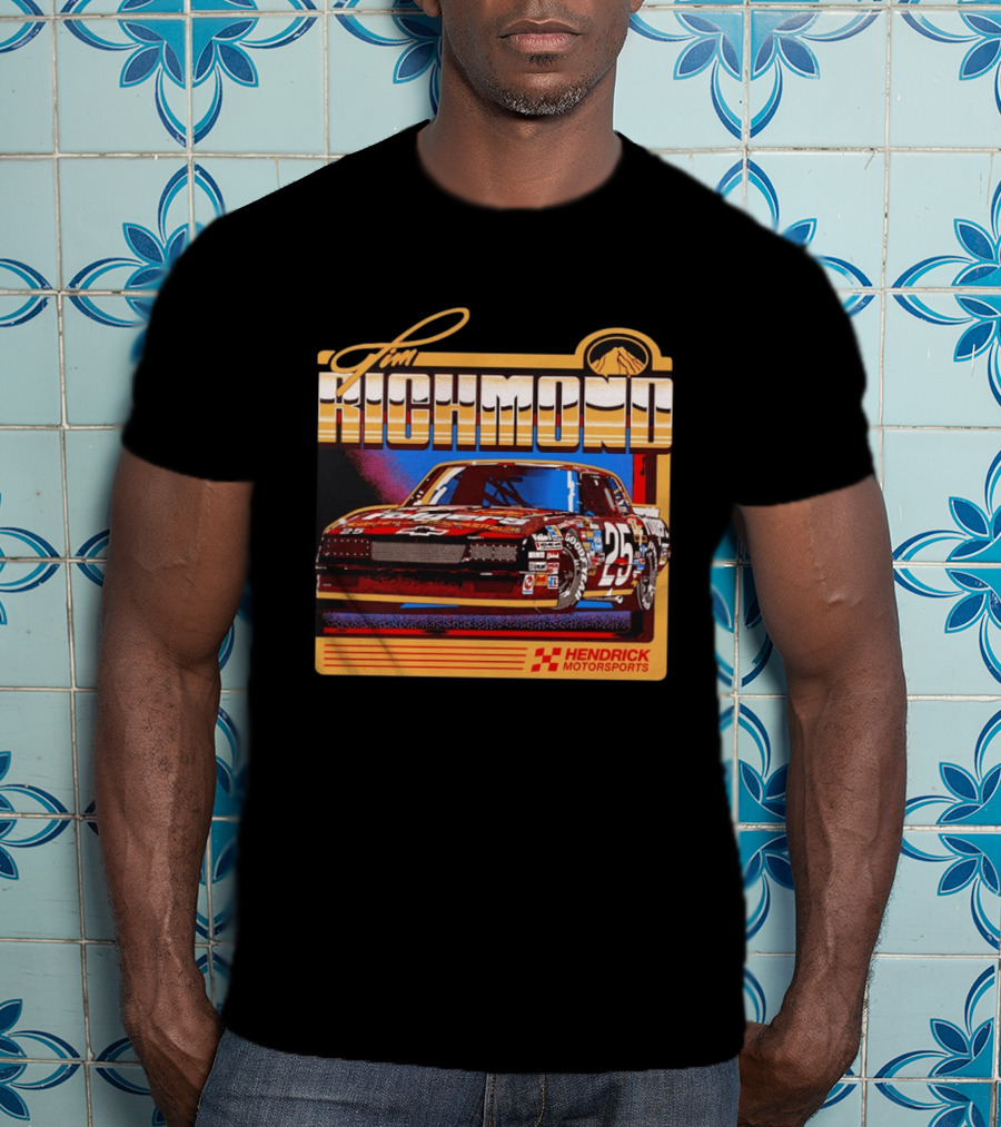 Tim Richmond 25 Chevrolet Hendrick Motorsports Racing NASCAR Folgers T-Shirt