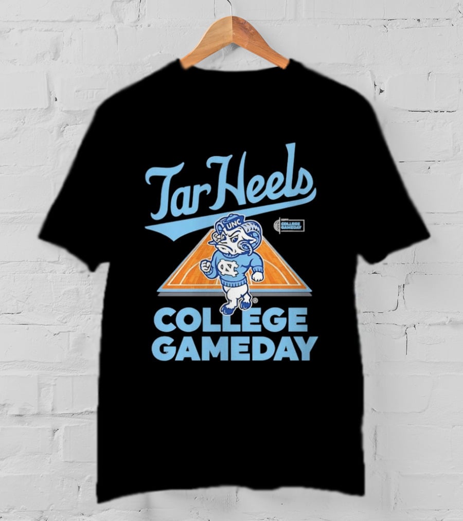UNC Tar Heels College Gameday Basketball Rams T-Shirt