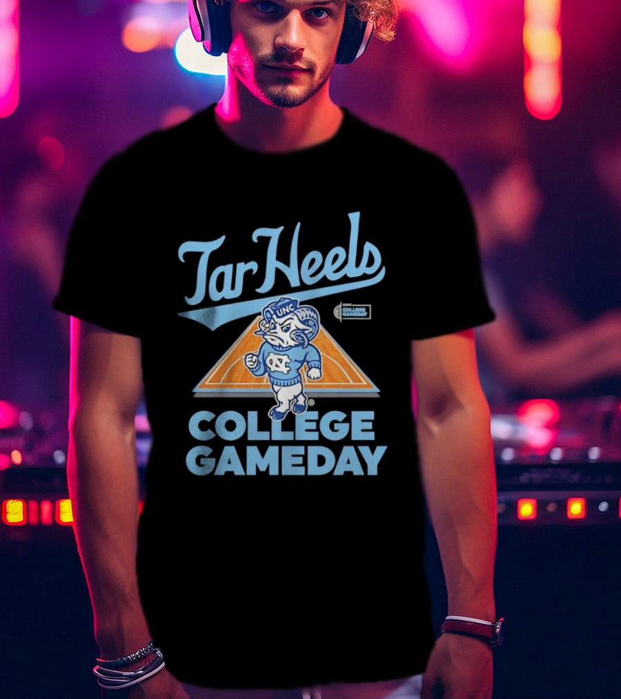 UNC Tar Heels College Gameday Basketball Rams T-Shirt