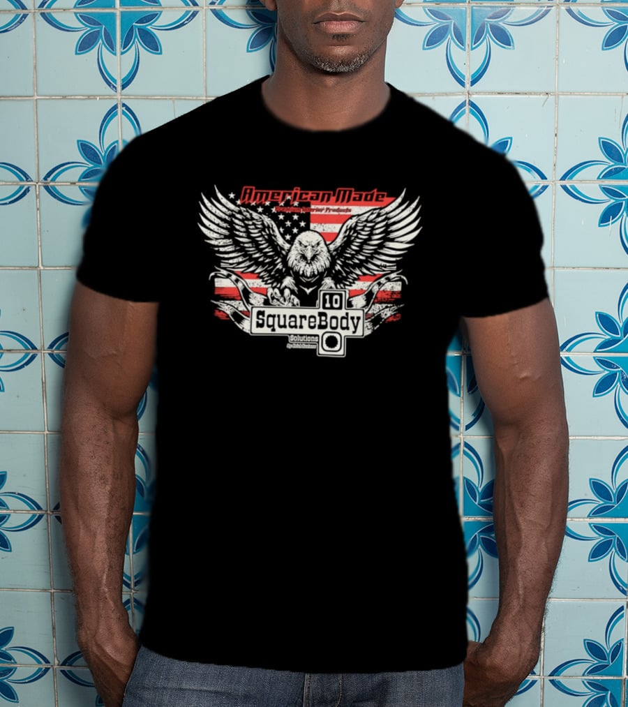 American Made Interior Products SquareBody 10 Knish Kustomz Eagle T-Shirt