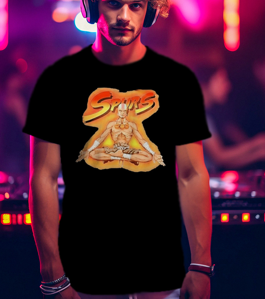 San Antonio Spurs Avatar Aang T-Shirt