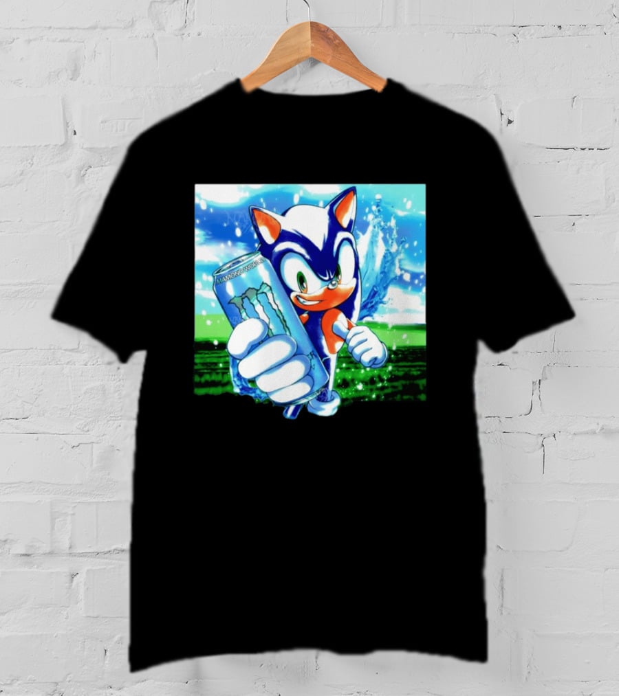 Mamono World Hedgehog Monster Energy T-Shirt
