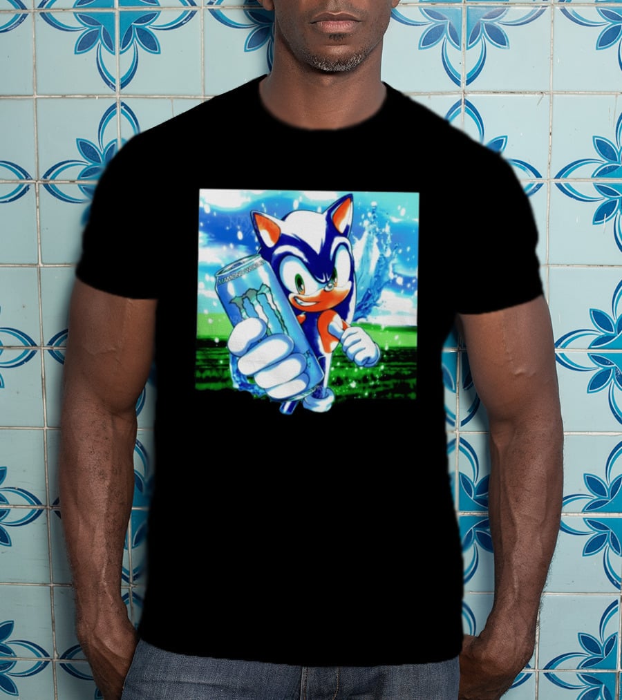 Mamono World Hedgehog Monster Energy T-Shirt