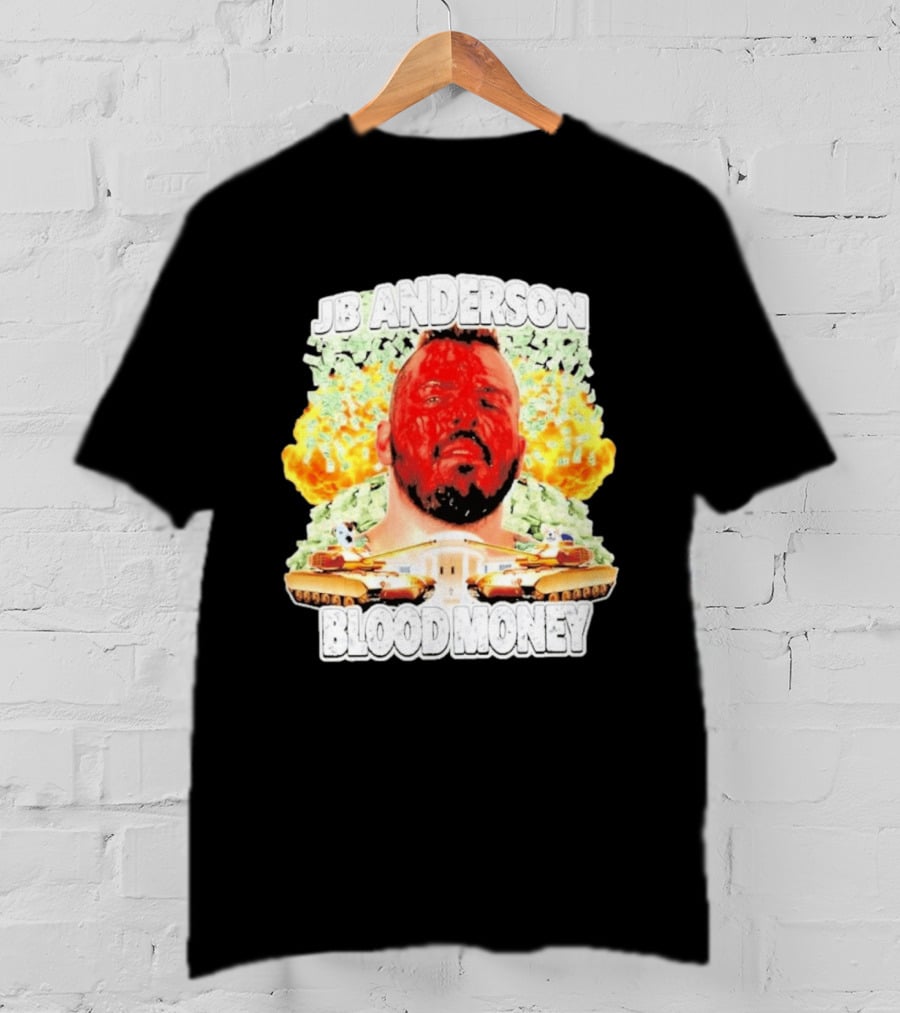 JB Anderson Bloodmoney 90s Bootleg Explosion Cash Tanks T-Shirt