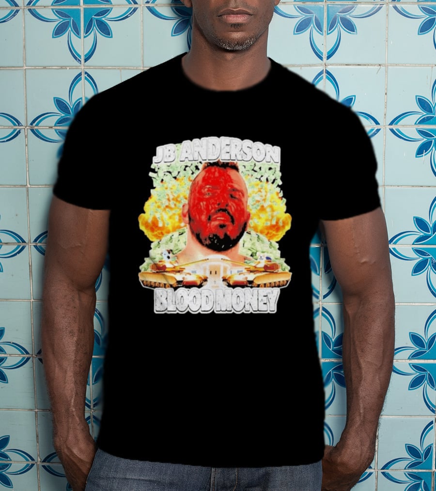 JB Anderson Bloodmoney 90s Bootleg Explosion Cash Tanks T-Shirt