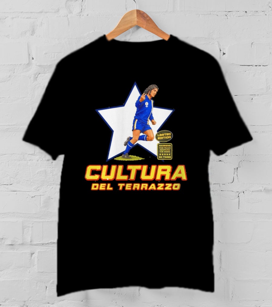 George Best Cultura Del Terrazzo Real Oviedo Iconic Football Star T-Shirt
