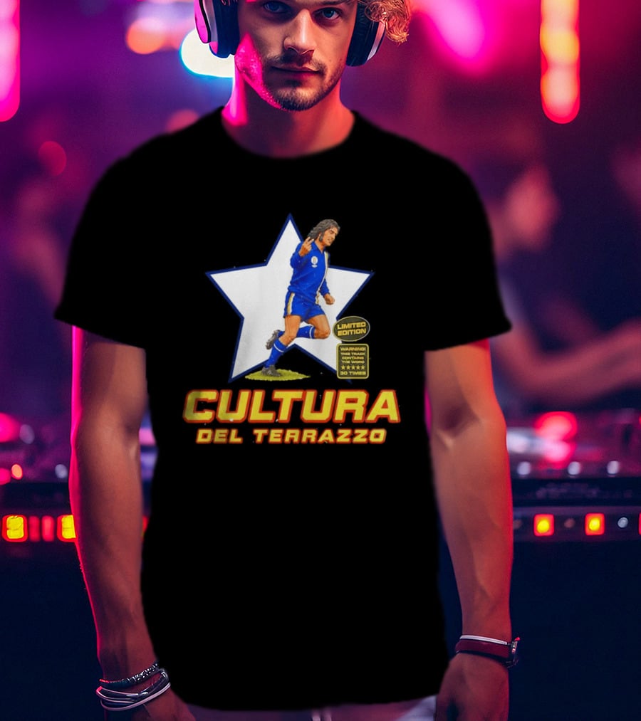 George Best Cultura Del Terrazzo Real Oviedo Iconic Football Star T-Shirt