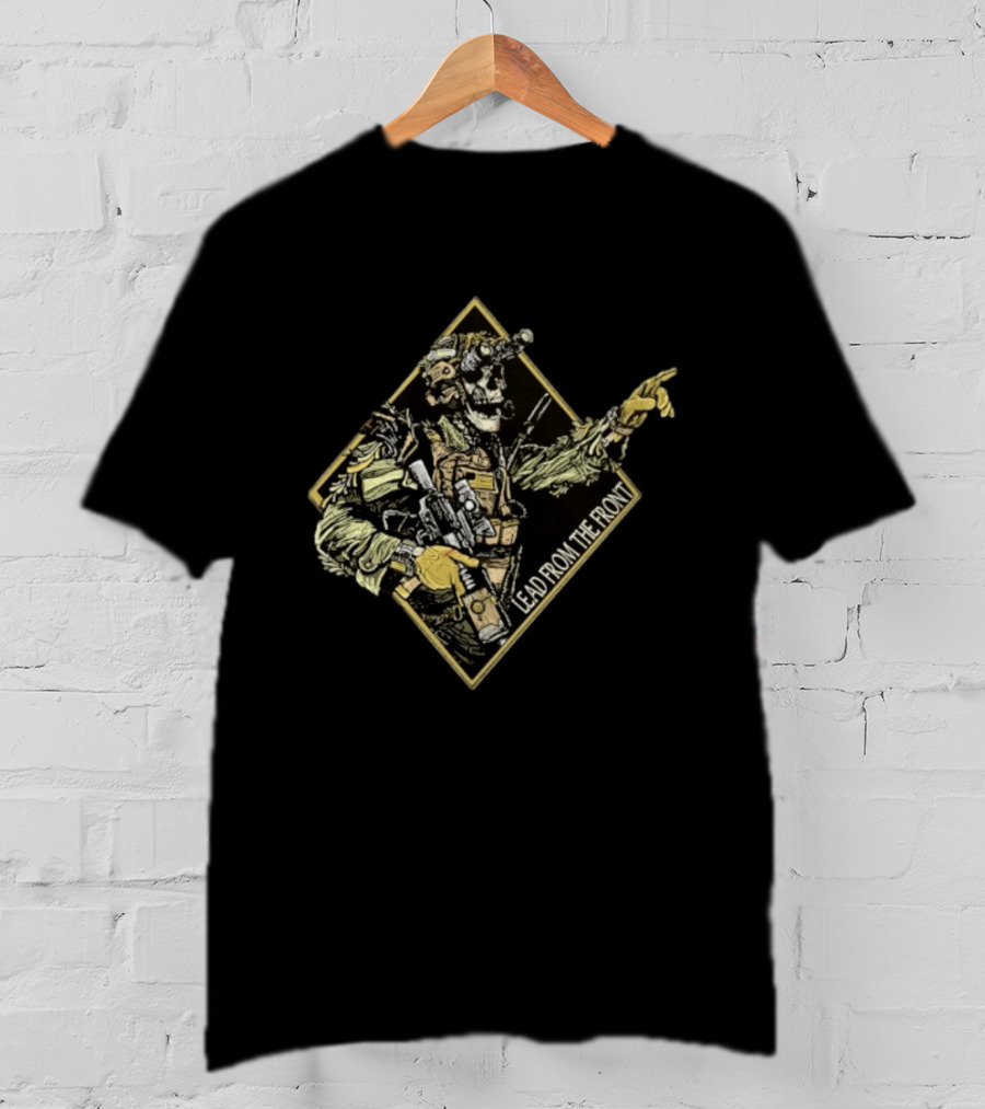 Lead From The Front Tactical Warrior Skeleton T-Shirt