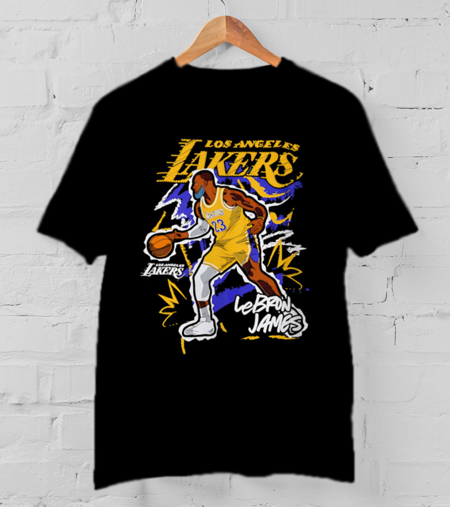 LeBron James Los Angeles Lakers Basketball T-Shirt