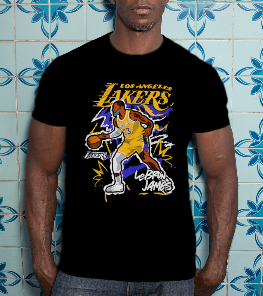 LeBron James Los Angeles Lakers Basketball T-Shirt