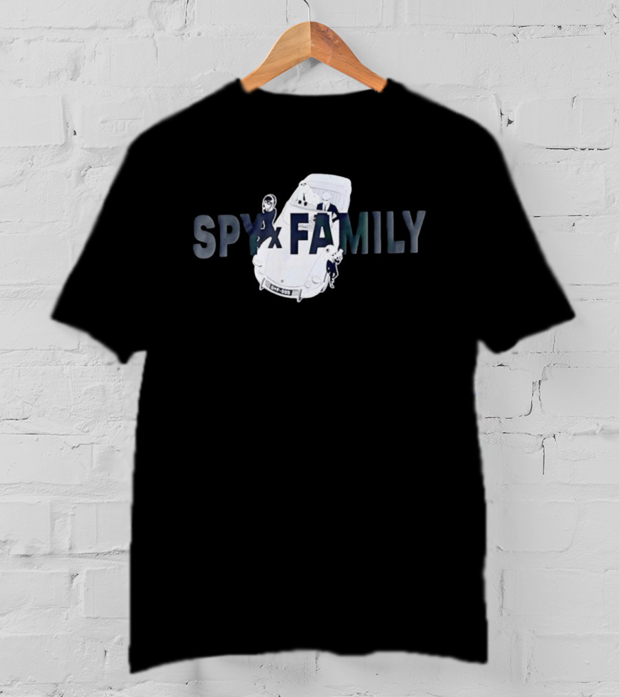 SPY X FAMILY Loid Yor Anya Bond Car Adventure T-Shirt