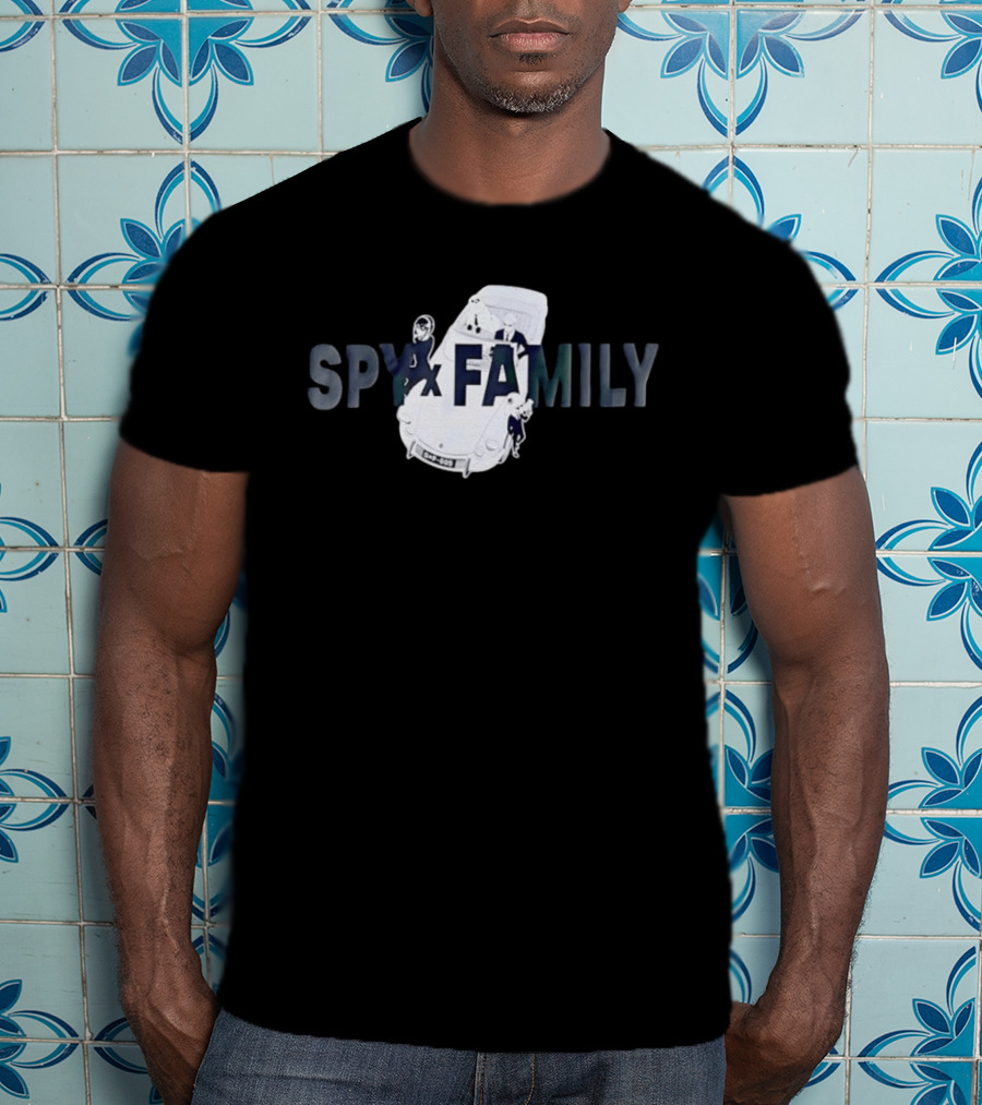 SPY X FAMILY Loid Yor Anya Bond Car Adventure T-Shirt