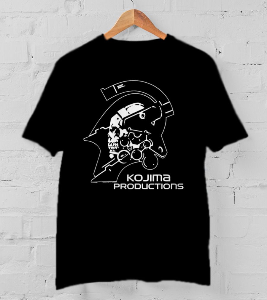 Kojima Productions Ludens Skull Helmet Mecha Cyborg Death Stranding Hideo Kojima T-Shirt