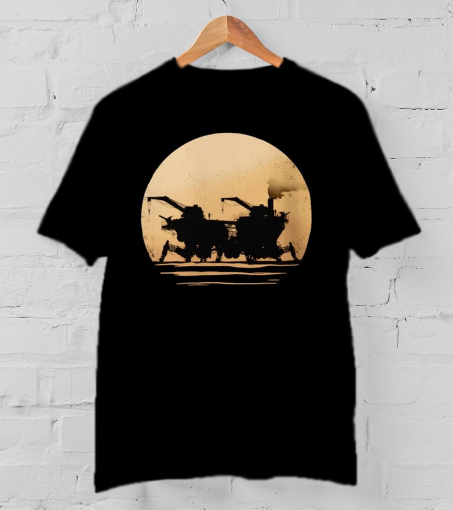 Mortal Engines Walking City Travel Machine Industrial Scene T-Shirt