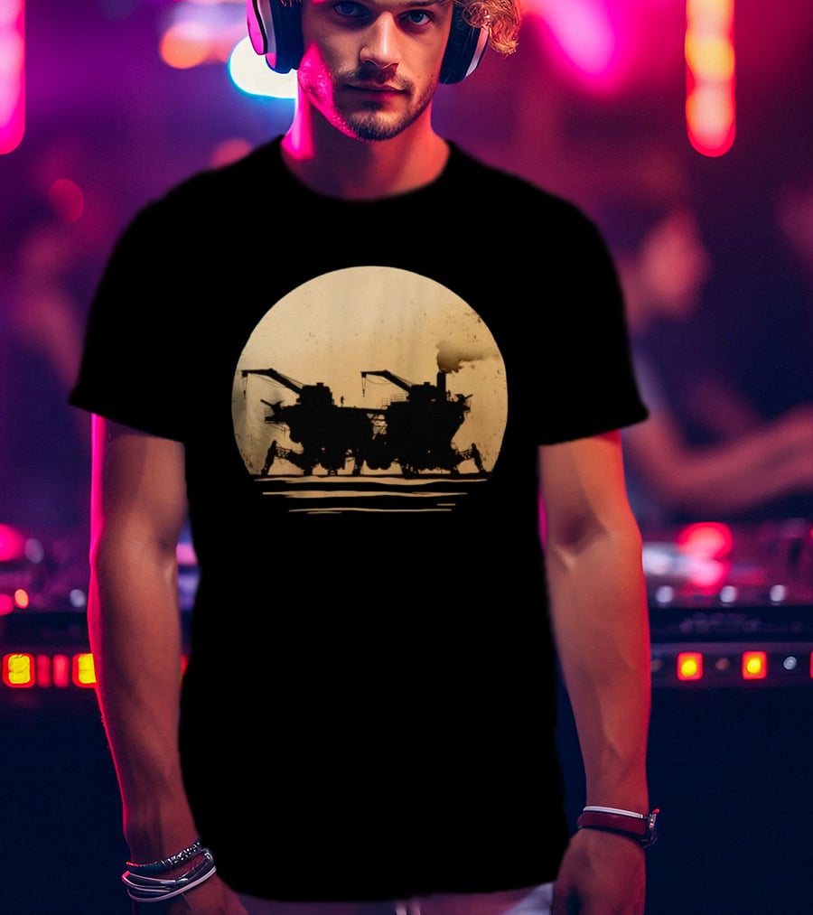 Mortal Engines Walking City Travel Machine Industrial Scene T-Shirt
