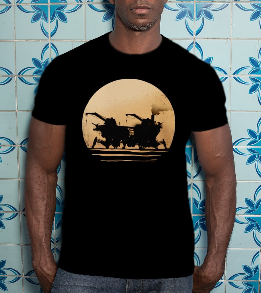 Mortal Engines Walking City Travel Machine Industrial Scene T-Shirt