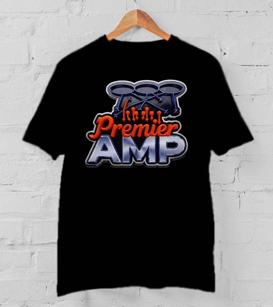 Premier AMP Drumsticks Football T-Shirt
