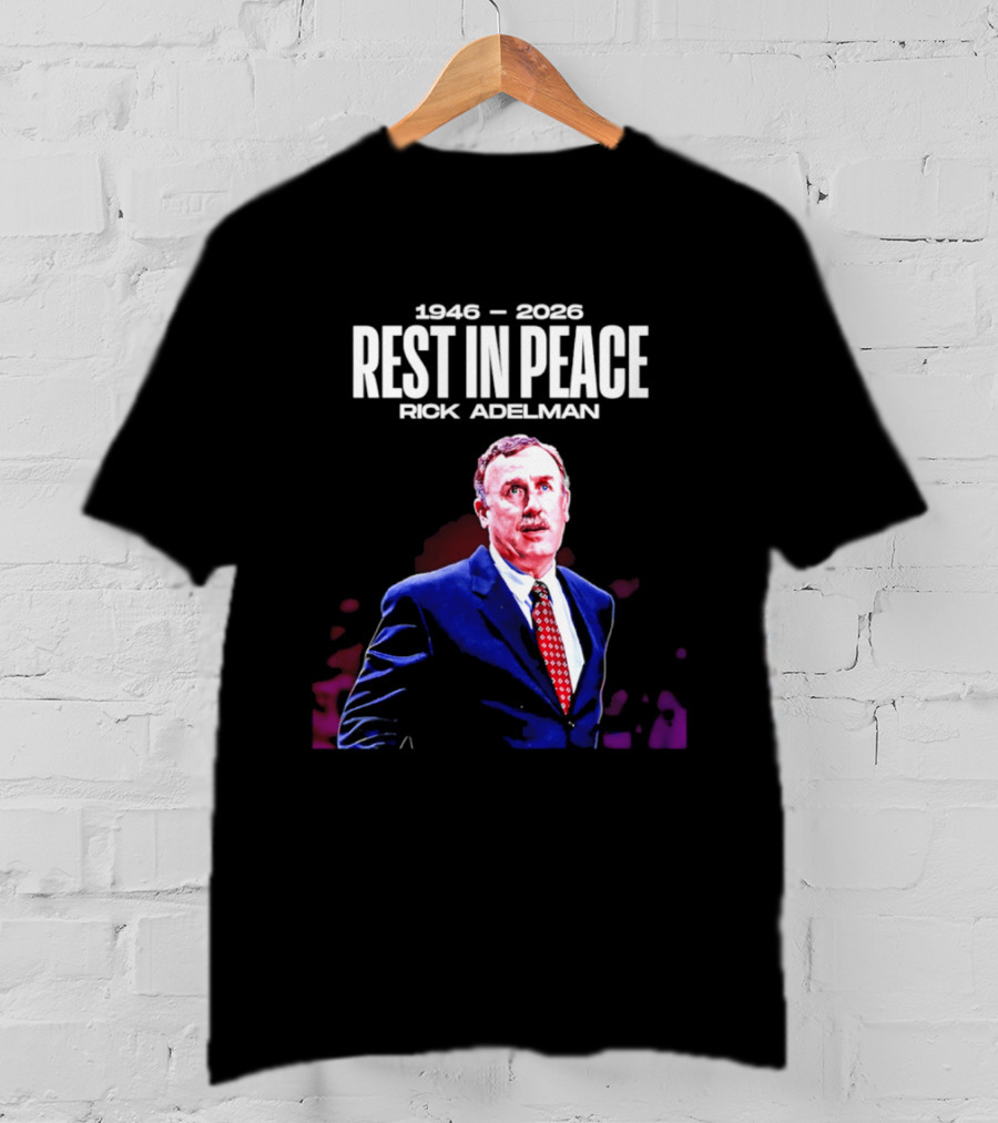 1946 2026 Rest In Peace Rick Adelman T-Shirt