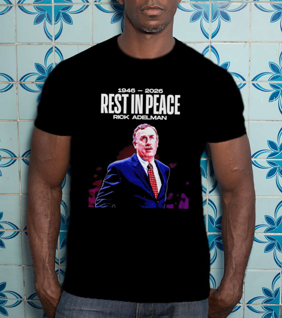 1946 2026 Rest In Peace Rick Adelman T-Shirt