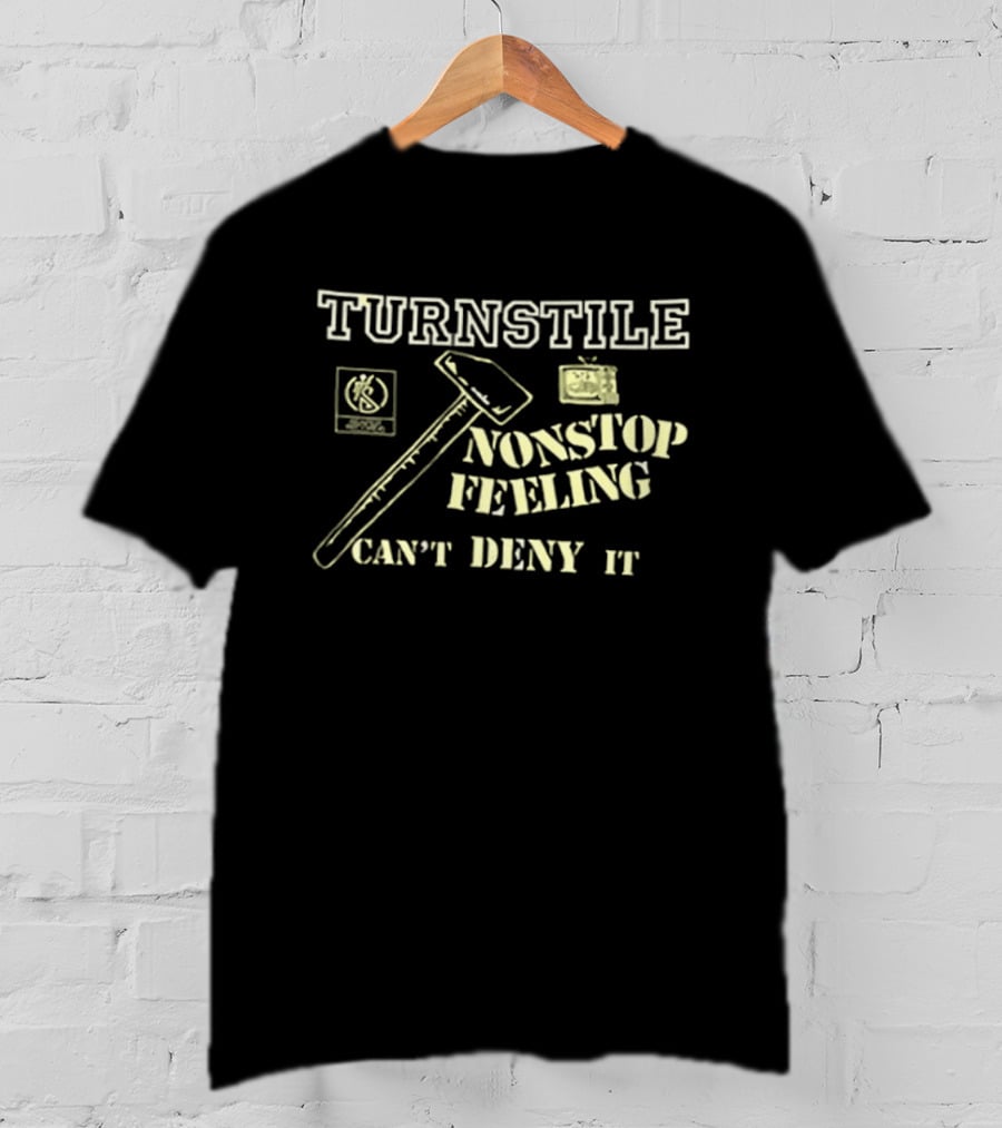 Turnstile Nonstop Feeling Can't Deny It T-Shirt