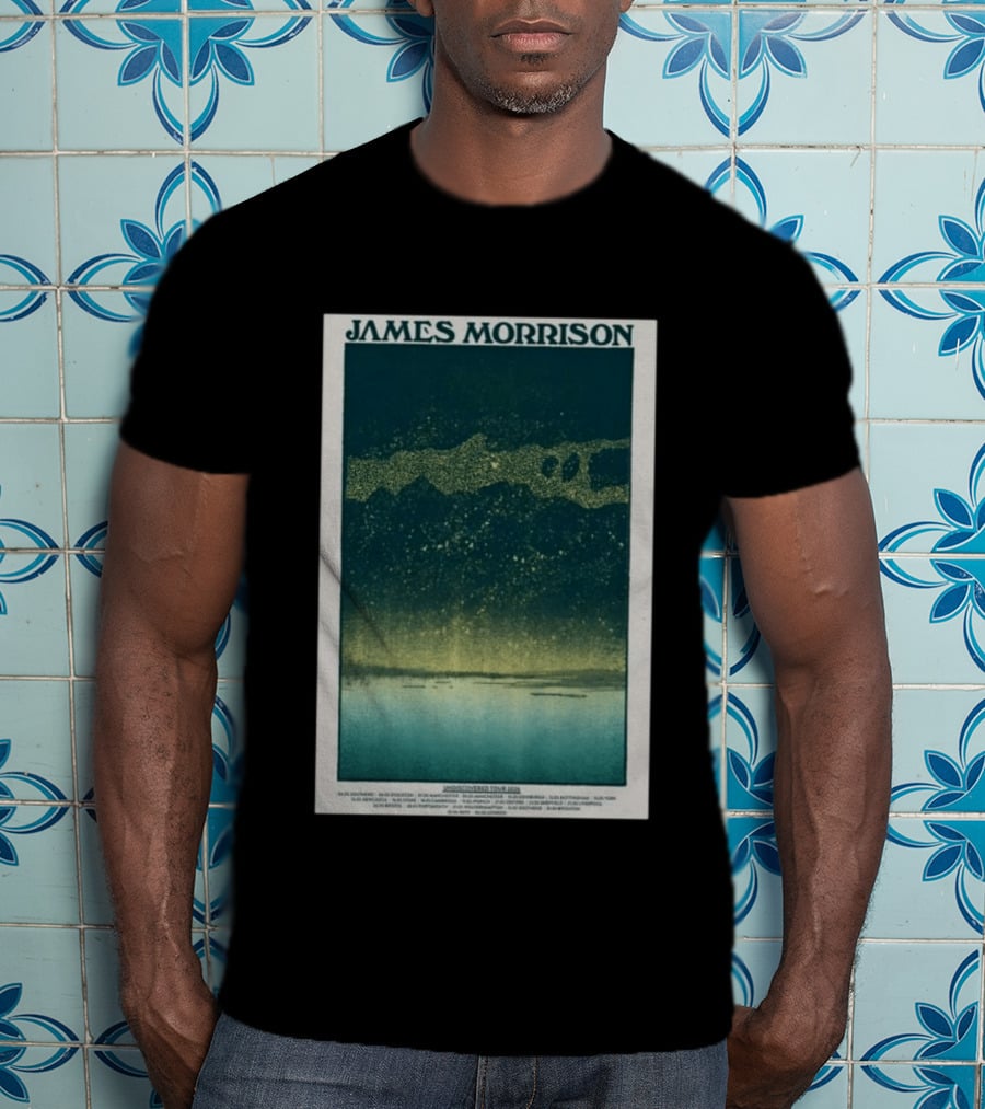 James Morrison Undiscovered Tour 2026 Retro Aesthetic T-Shirt