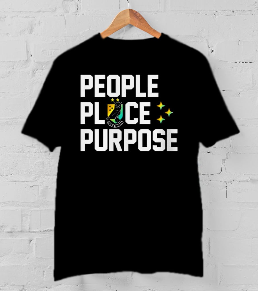 People Place Purpose LGBTQ Pride Month Rainbow Stars T-Shirt