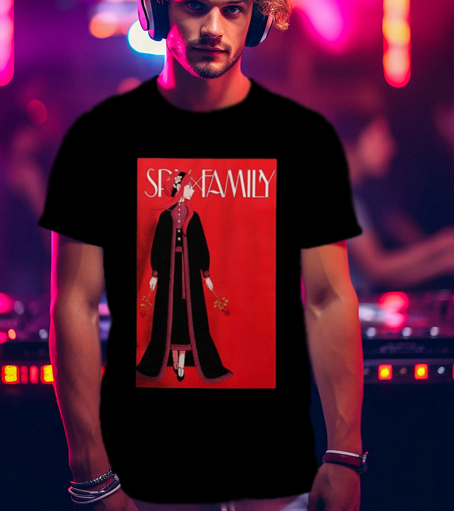 Spy X Family Yor Forger Red Roses T-Shirt