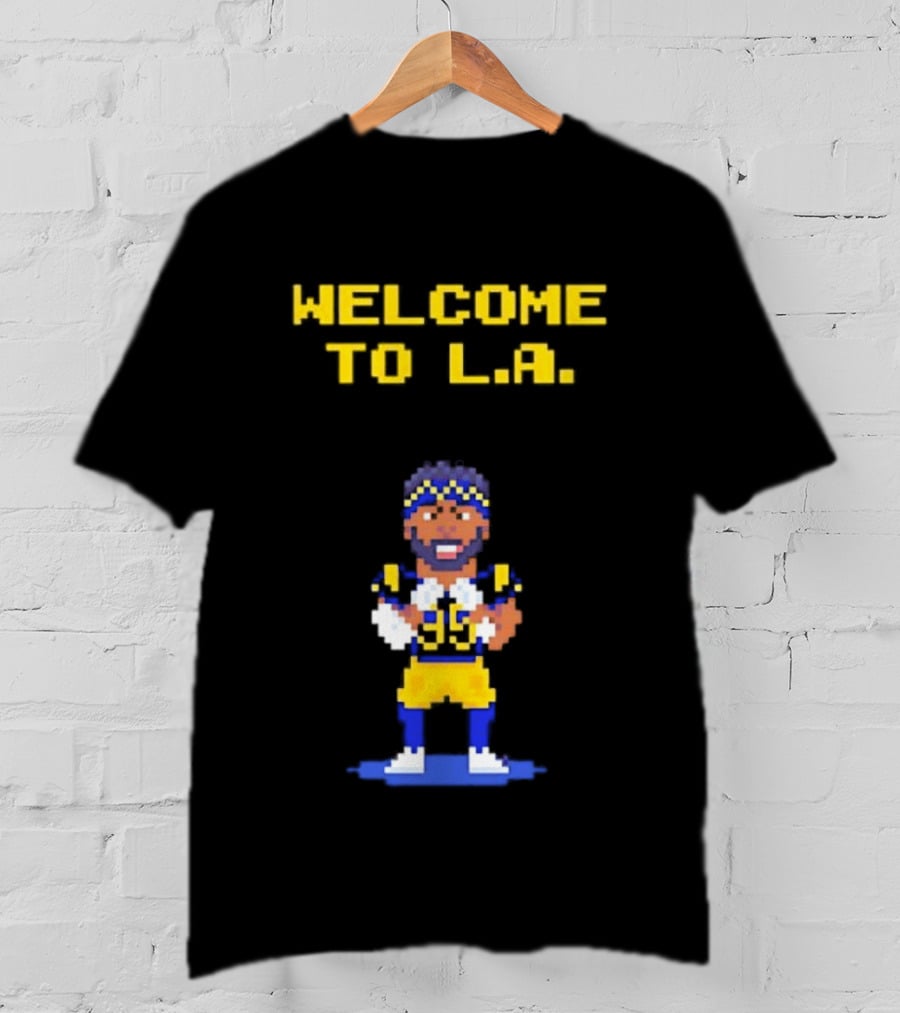 Welcome To L.A. Aaron Donald Los Angeles Rams Video Game T-Shirt
