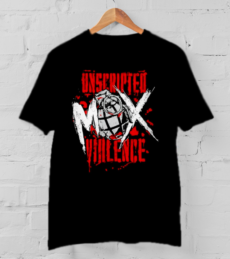 AEW Unscripted Violence Mox Grenade T-Shirt