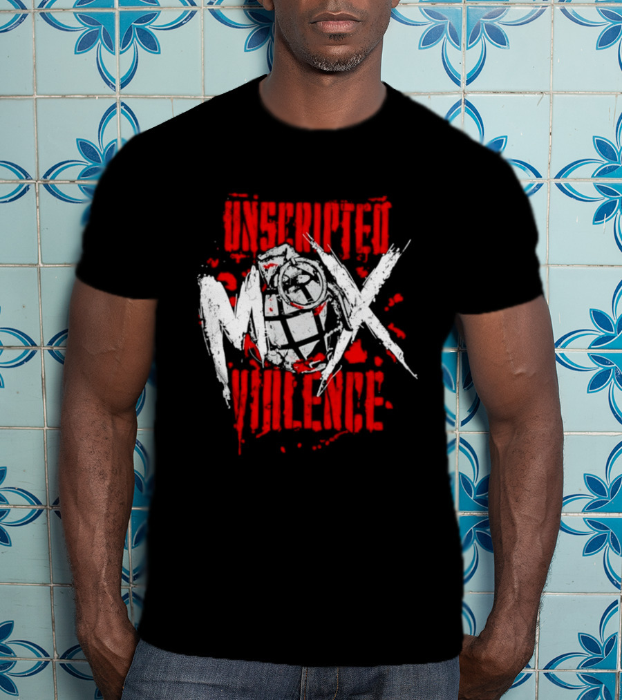 AEW Unscripted Violence Mox Grenade T-Shirt