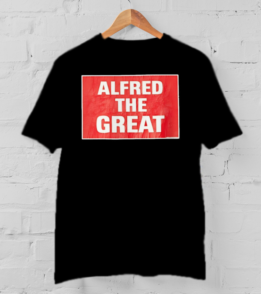Alfred The Great Bold Red T-Shirt