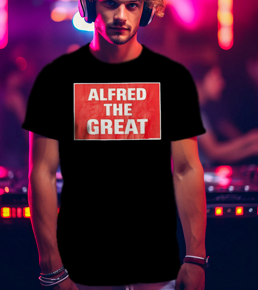 Alfred The Great Bold Red T-Shirt