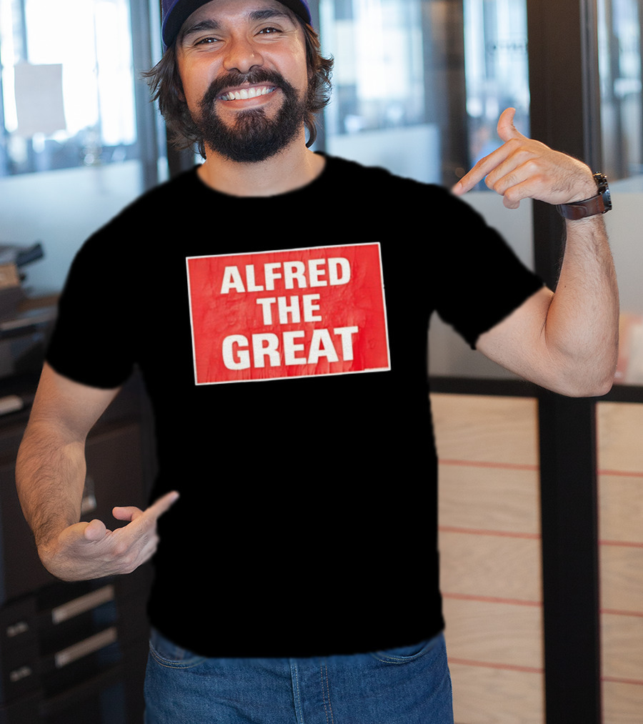 Alfred The Great Bold Red T-Shirt