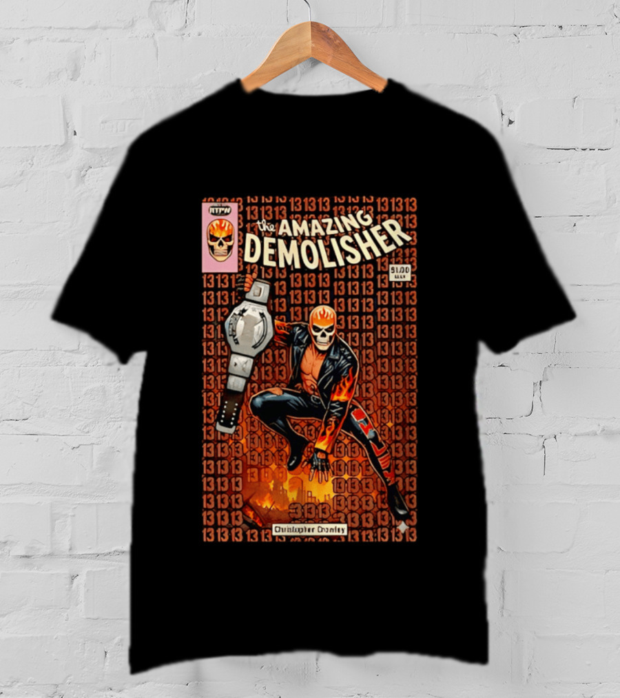 Ghost Rider The Amazing Demolisher Comic Cover Christopher Danley 13 13 13 T-Shirt