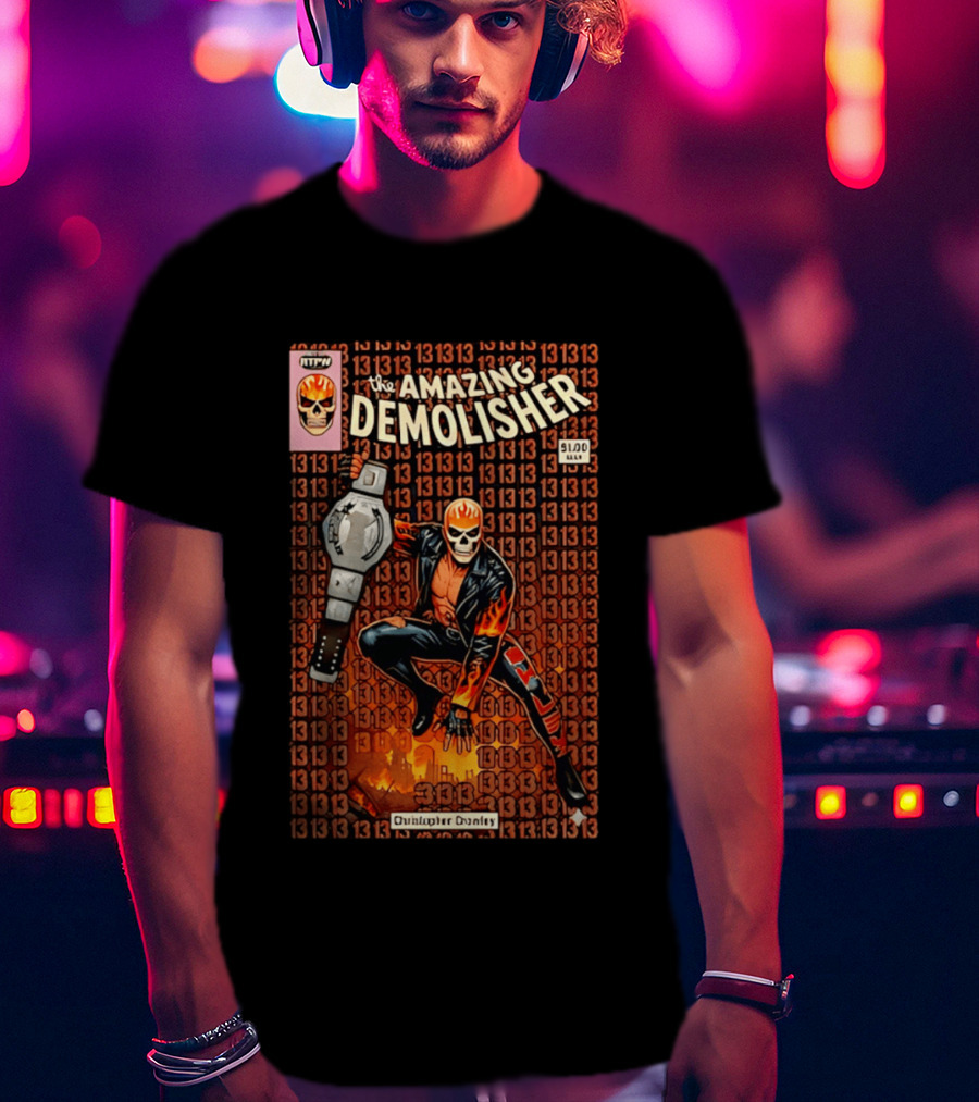 Ghost Rider The Amazing Demolisher Comic Cover Christopher Danley 13 13 13 T-Shirt