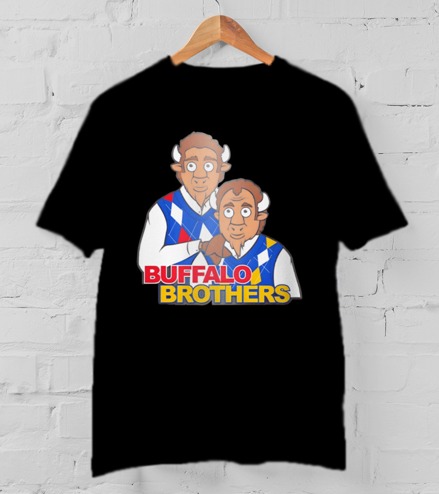 Buffalo Brothers Buffalo Bills Football 2026 Cartoon T-Shirt