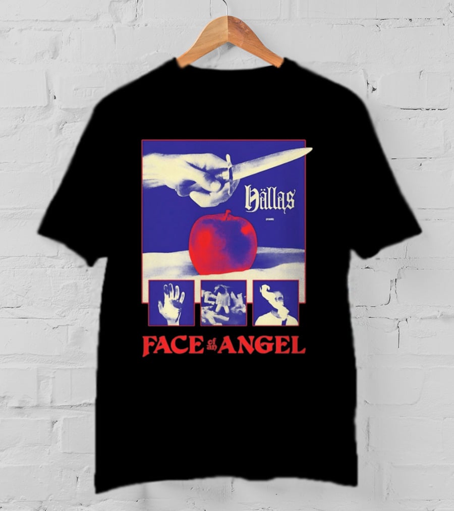 Hallas Face Of An Angel Album Heavy Metal Rock Band Music T-Shirt