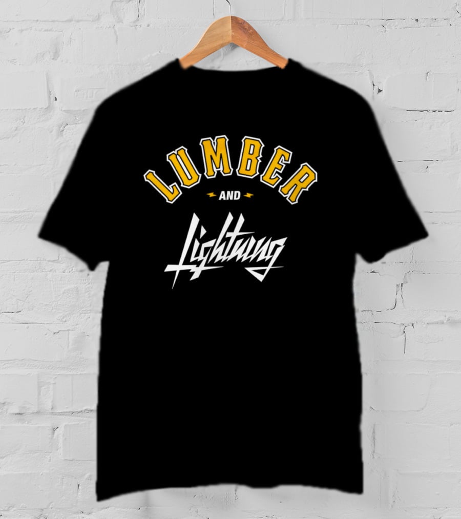 Pittsburgh Pirates Lumber And Lighting Baseball MLB 2026 T-Shirt