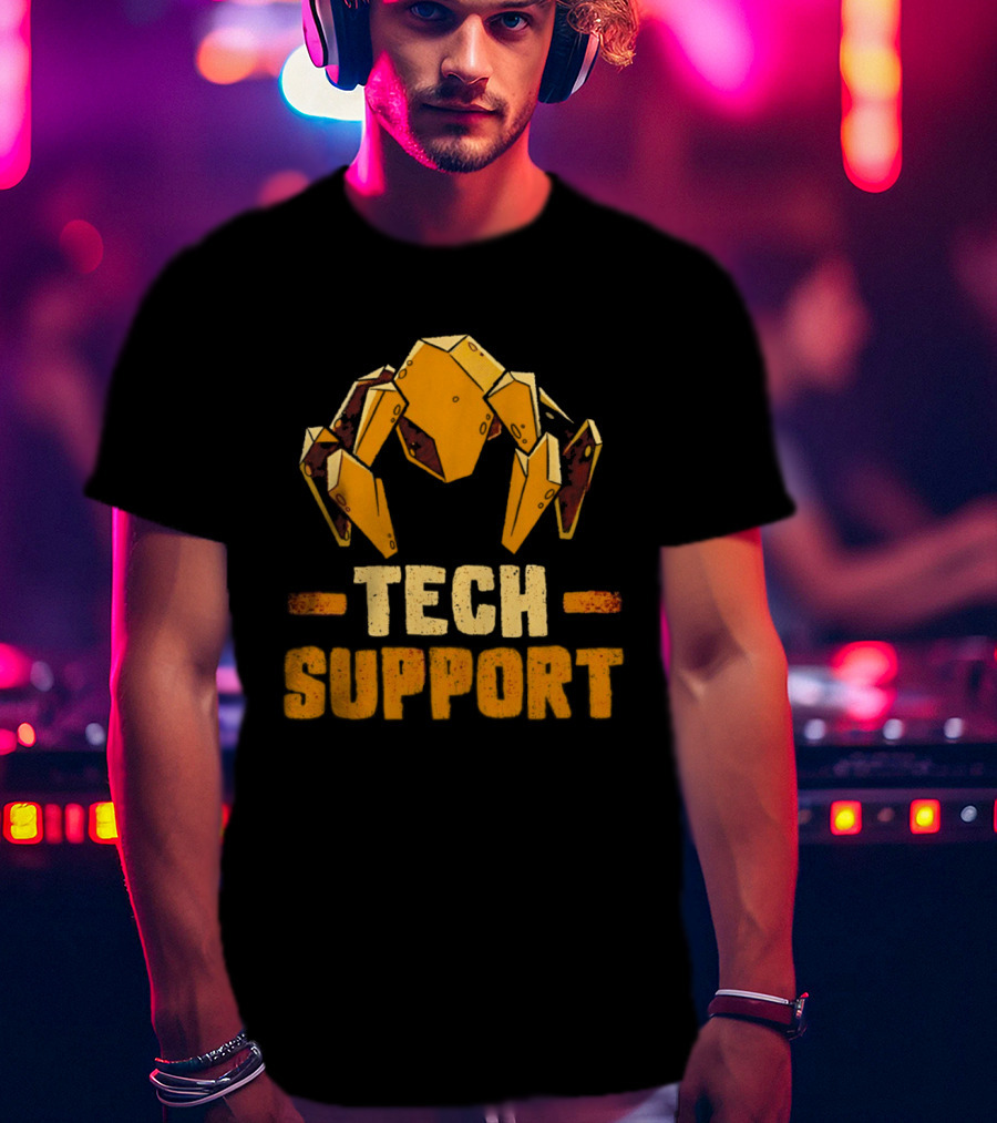Rocky Project Hail Mary Tech Support Alien Crab T-Shirt