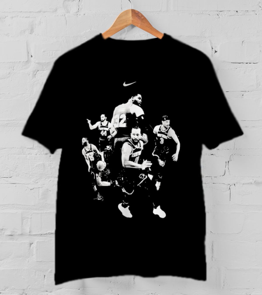 New York Knicks Collage Evan Fournier Teammates Nike Basketball T-Shirt