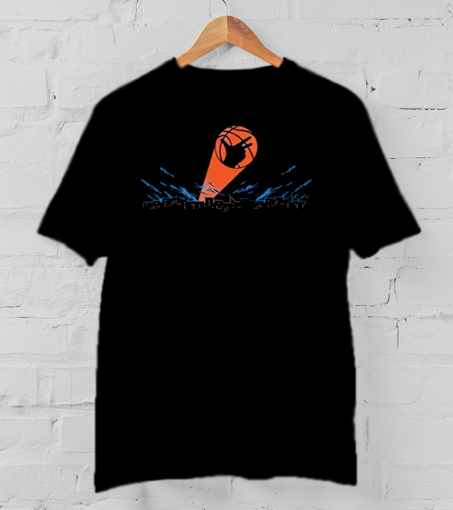 New York Knicks Superhero Basketball Smash NBA Fan Gear T-Shirt