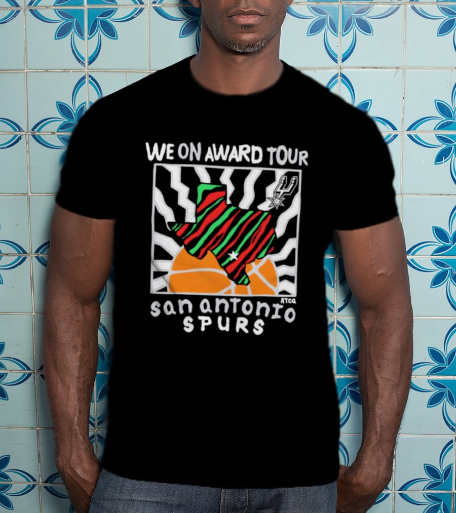 San Antonio Spurs We On Award Tour A Tribe Called Quest Basketball Texas T-Shirt