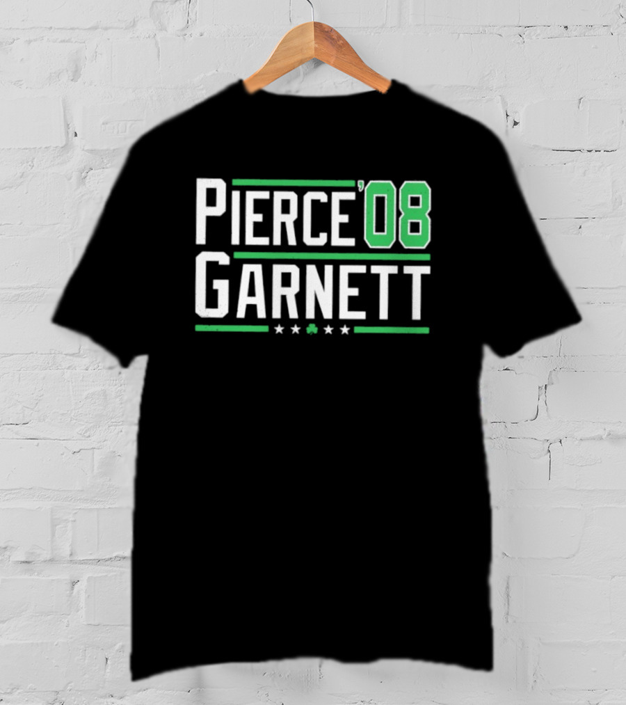 Pierce Garnett '08 Boston Celtics Basketball Stars T-Shirt