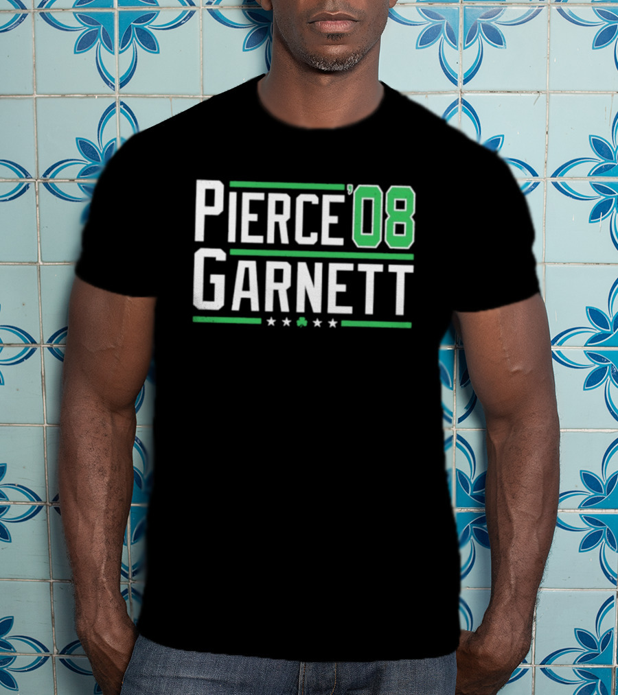 Pierce Garnett '08 Boston Celtics Basketball Stars T-Shirt