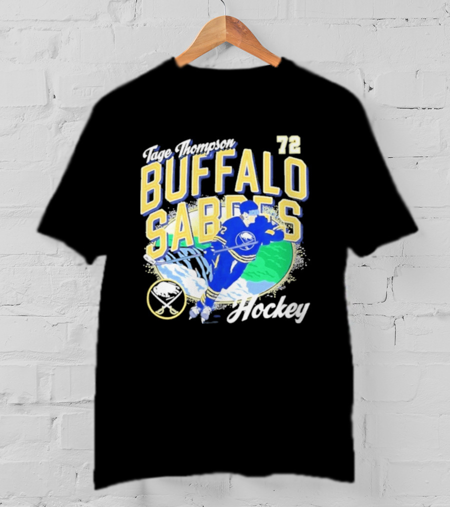 Tage Thompson 72 Buffalo Sabres Hockey NHL Team Player T-Shirt
