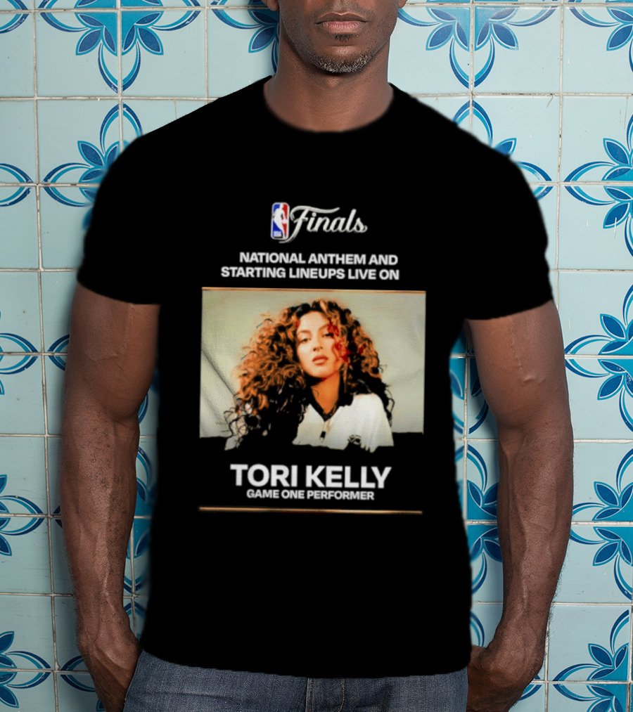 NBA Finals Tori Kelly Game One Performer National Anthem And Starting Lineups Live T-Shirt