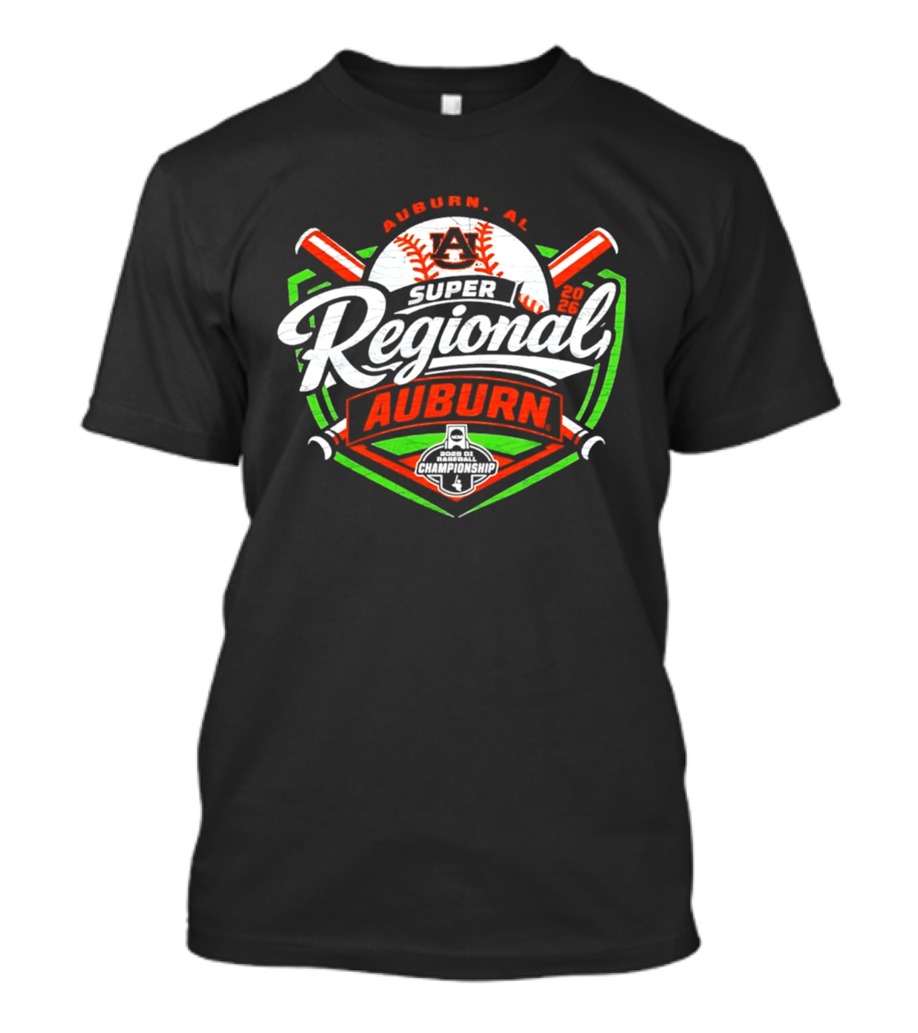 Auburn AL Super Regional Baseball 2023 T-Shirt