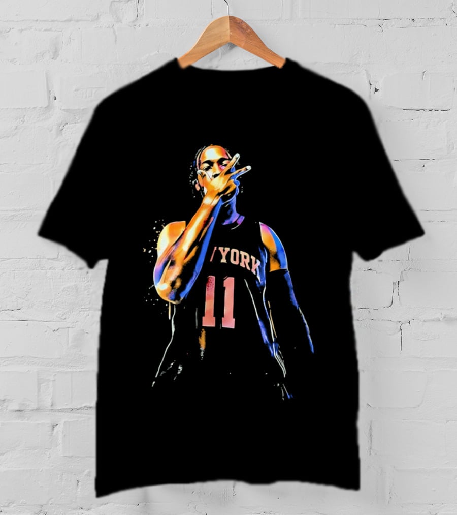 Ben Stiller Wears Jalen Brunson New York 11 T-Shirt
